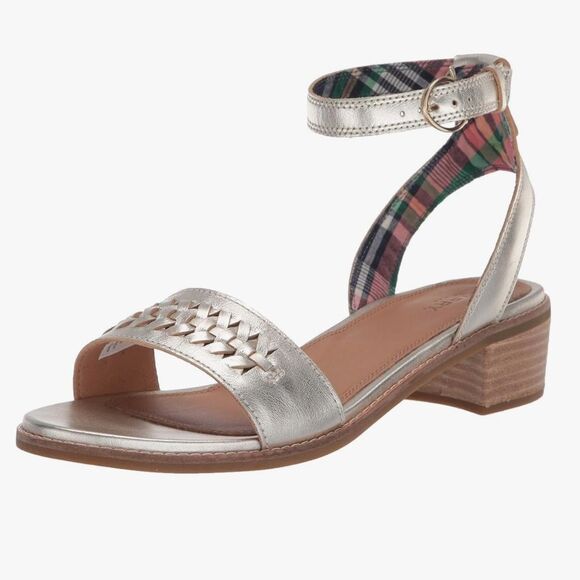 Sperry Women's Seaport City Sandal Ankle Strap Woven Leather Sandal Size 9.5 NEW - Picture 3 of 15